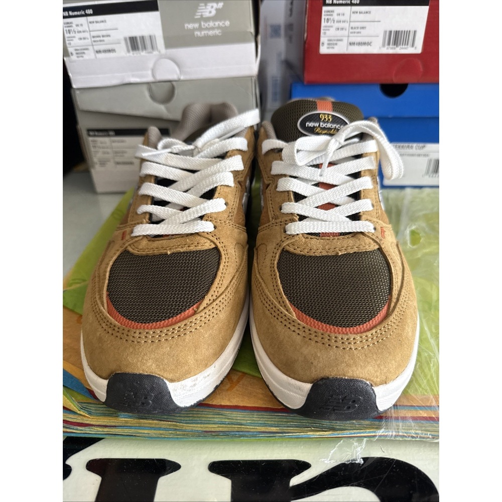New Balance Andrew Reynolds x Numeric 933 Wheat Brown NM933MNO Mens 10.5